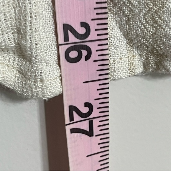 Women’s Blu Pepper Layered Knit Sweater With Linen Plaid Bottom Size Small - Picture 8 of 11